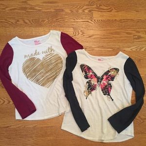 🔹2/$9🔹EPIC THREADS set of 2 long sleeved tee’s